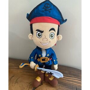 Disney Store Captain Jake and the Never Land Pirates Jake Plush 12"